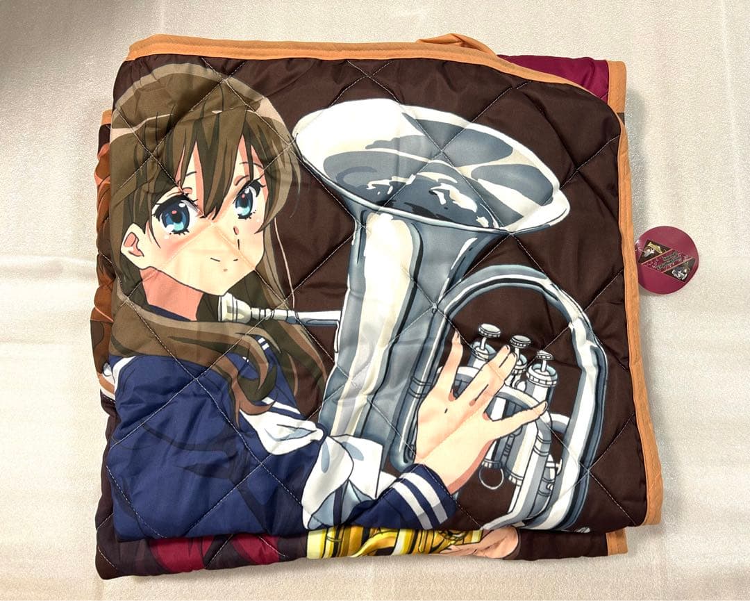 響けユーフォニアム しまむら 敷パッド タグ付 黄前久美子 黒江真由