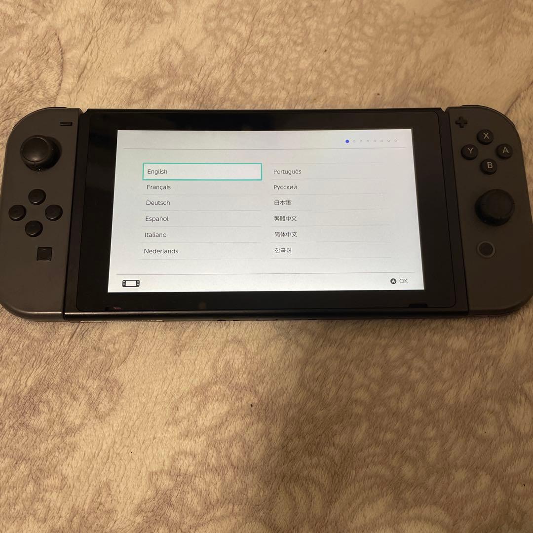 Nintendo Switch グレー 本体　本体のみ