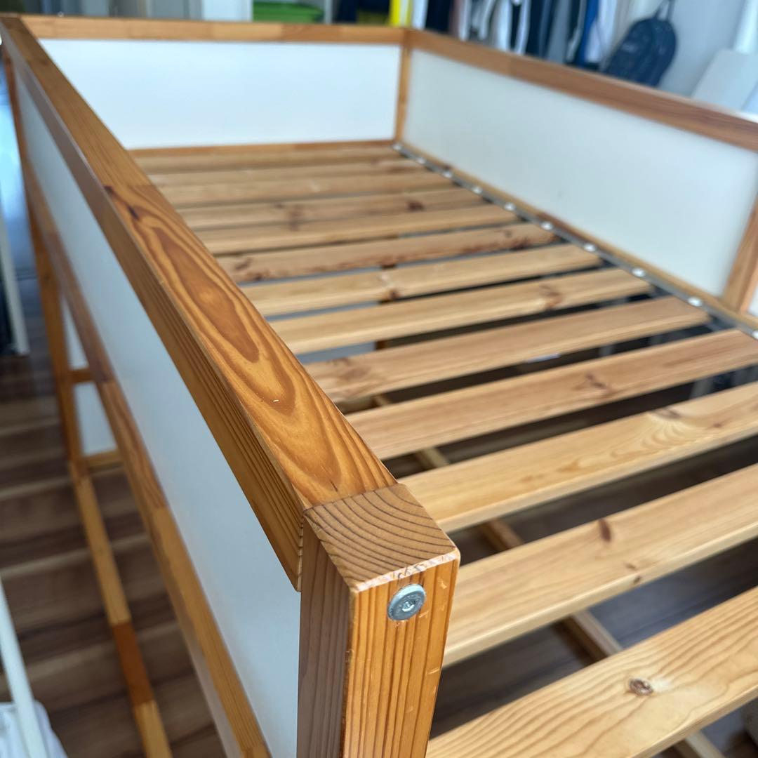 IKEA キューラ　2段ベッド　子供用ベッド　車で配送します！！