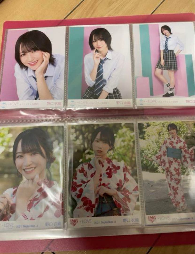 LOVE 野口衣織 生写真 まとめ売り