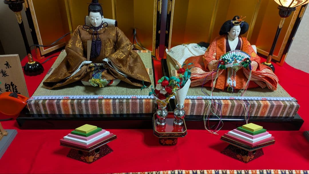 平安一甫作　有職京雛人形　ひな人形