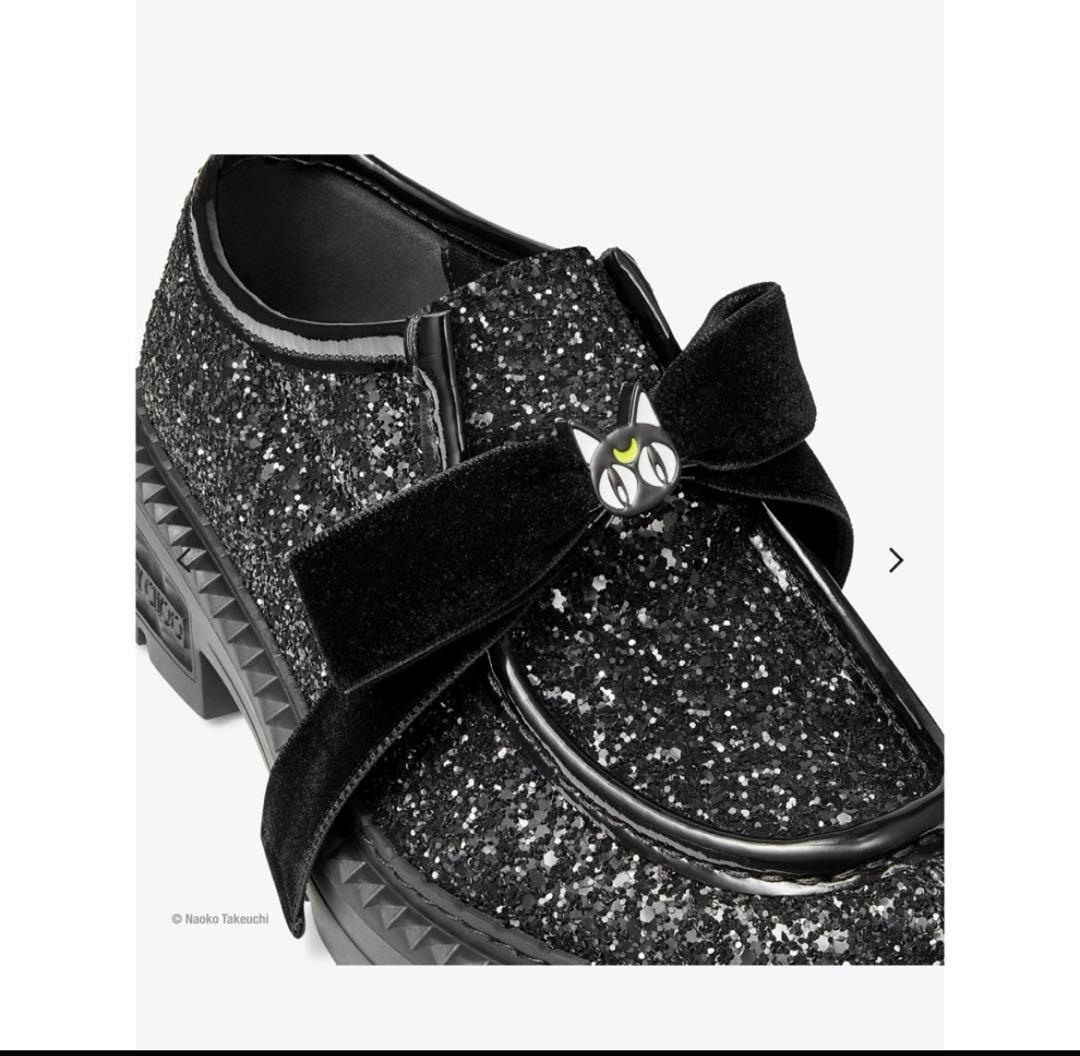 セーラームーン　JIMMY CHOO 原画　バッグ　ルナ　ジミーチュウ　コラボ