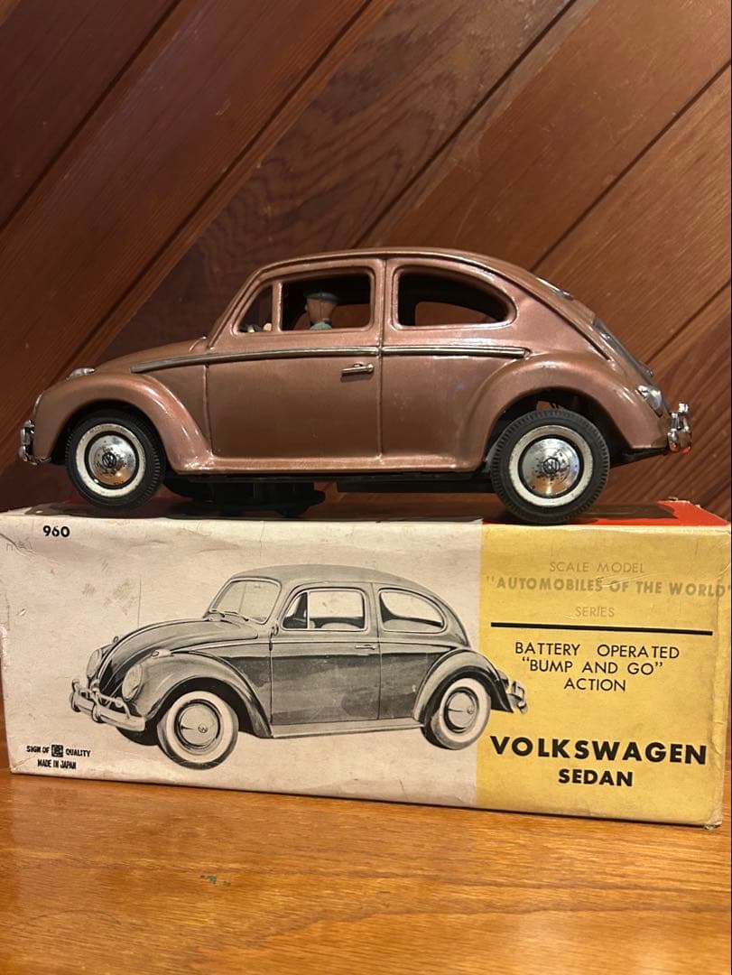 バンダイ　ブリキ　フォルクスワーゲン