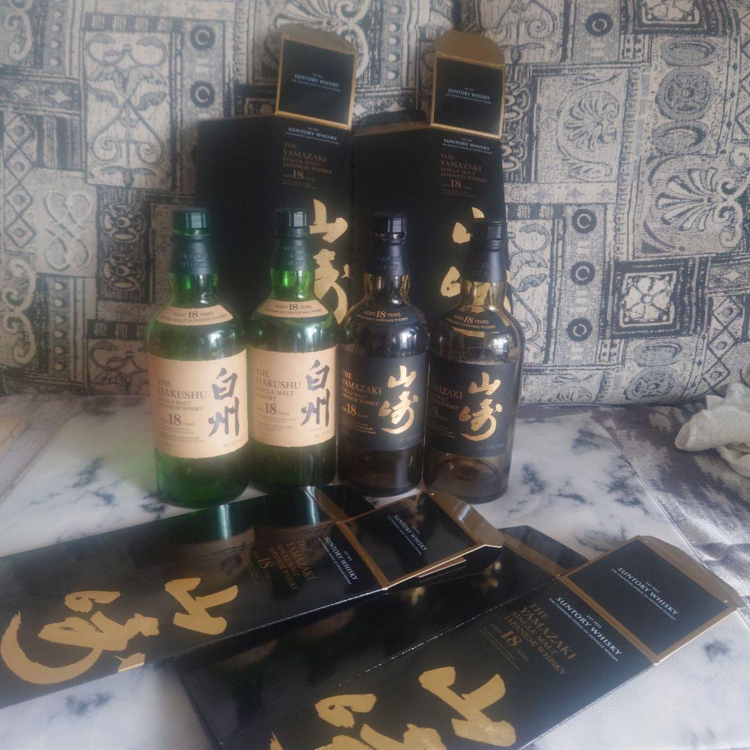 Suntory Hakushu 12年 18年 セット