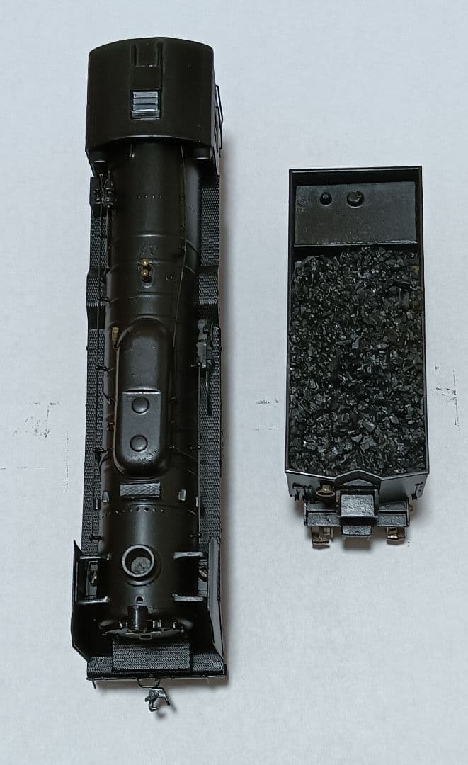 HOゲージ カツミ Ｃ62蒸気機関車、カンモーター、メンテナンス済