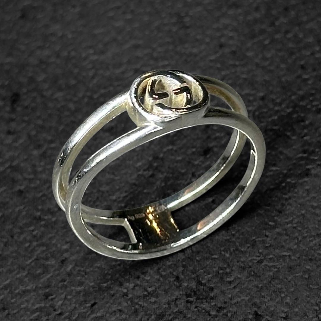 アクセサリー GUCCI Interlocking G Silver Ring