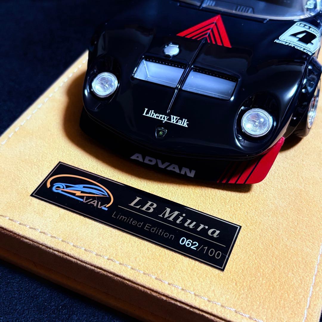 限定100台 1/18 VAV LBWK ランボルギーニ ミウラ 2018