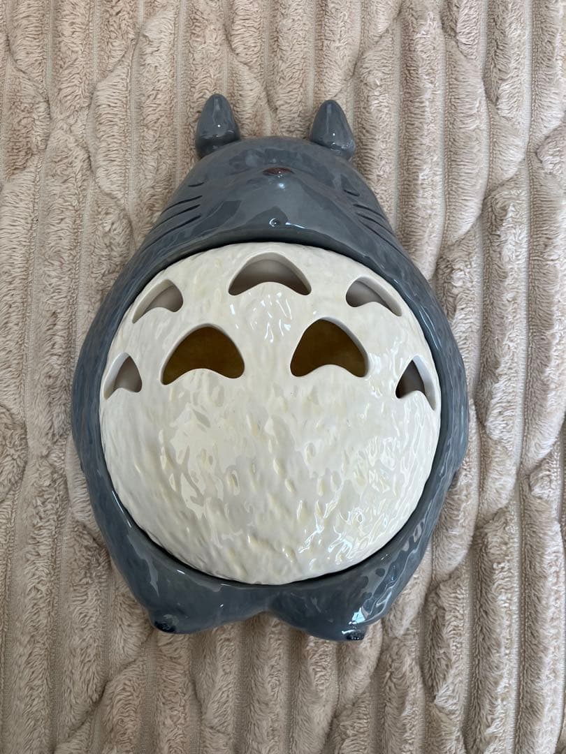 おひるねトトロ 陶器製置物 蚊取り線香入れ