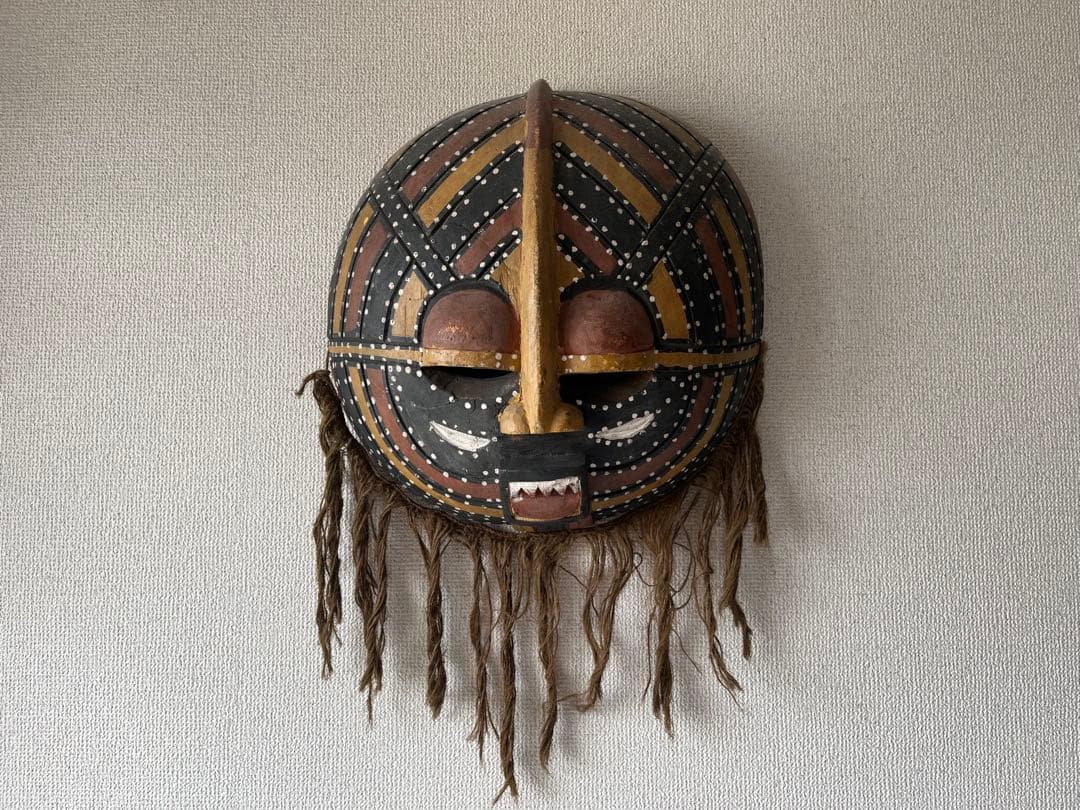 連休SALE】アフリカンマスク 仮面 プリミティブ