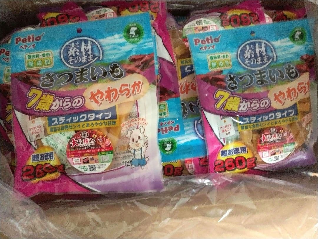 Petio さつまいも 260g スティックタイプ 20袋