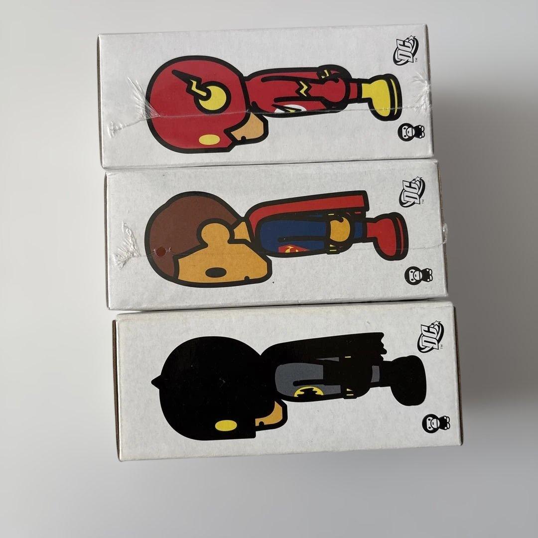 A BATHING APE DC アメコミフィギュア 3体セット 東京コミコン 2022にA