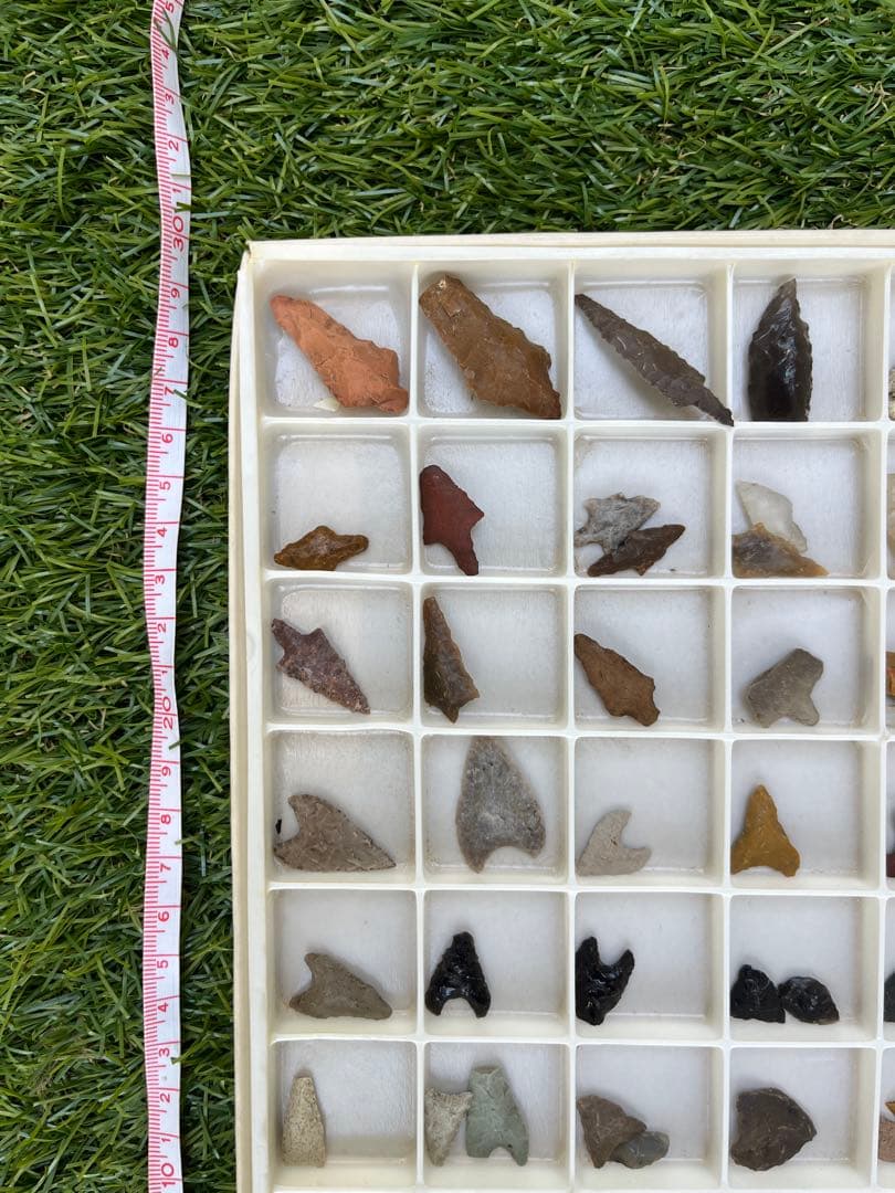 矢尻 鏃 やじり 縄文石器 弥生時代 破片 新潟県 長者屋敷遺跡 中貝遺跡