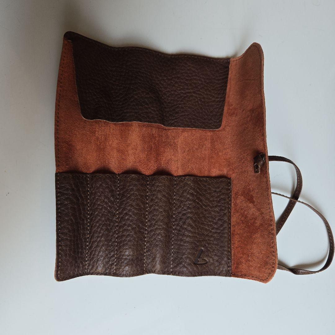 土屋鞄 トーンオイルヌメ ロールペンケース