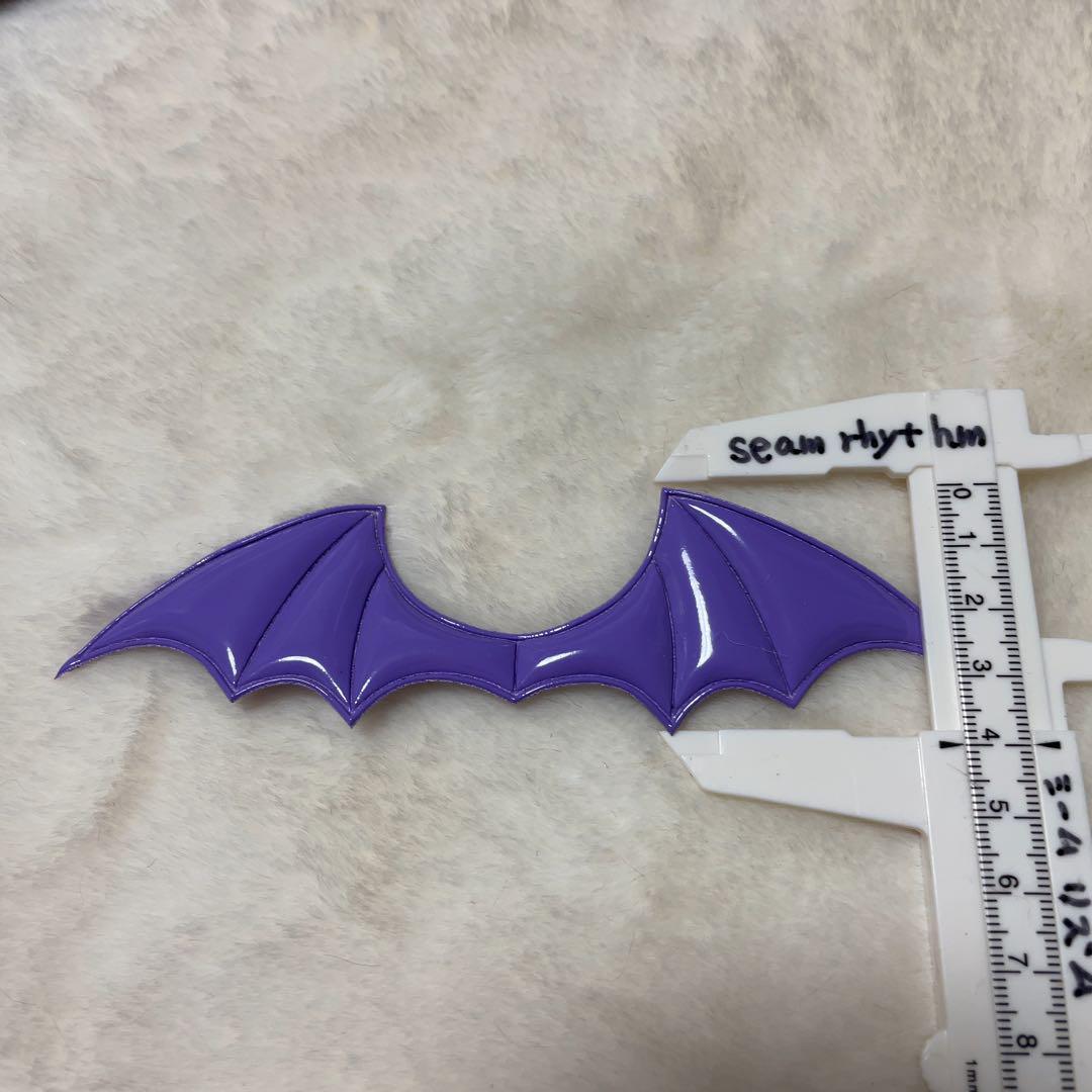 tuki様　デビルパーツ紫　ハンドメイド　ぬいぐるみ　ぬい服　ちびぐるみ