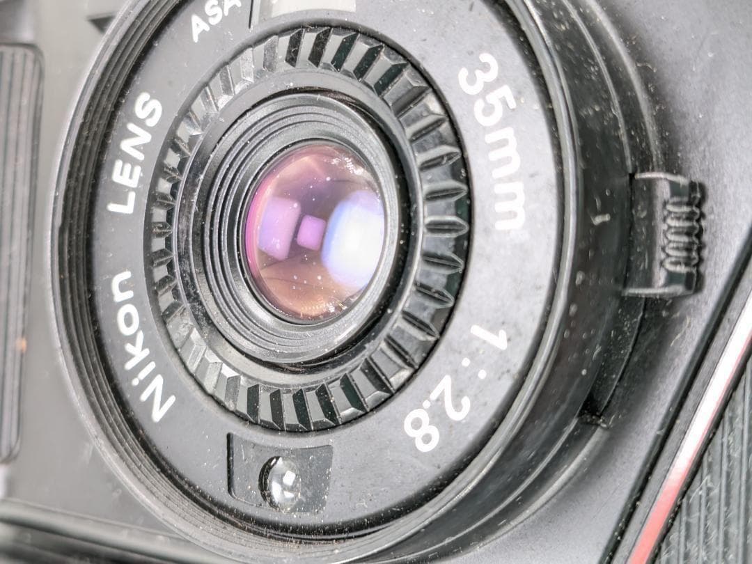 動作〇】Nikon ニコン フィルムカメラ L35AF ISO1000