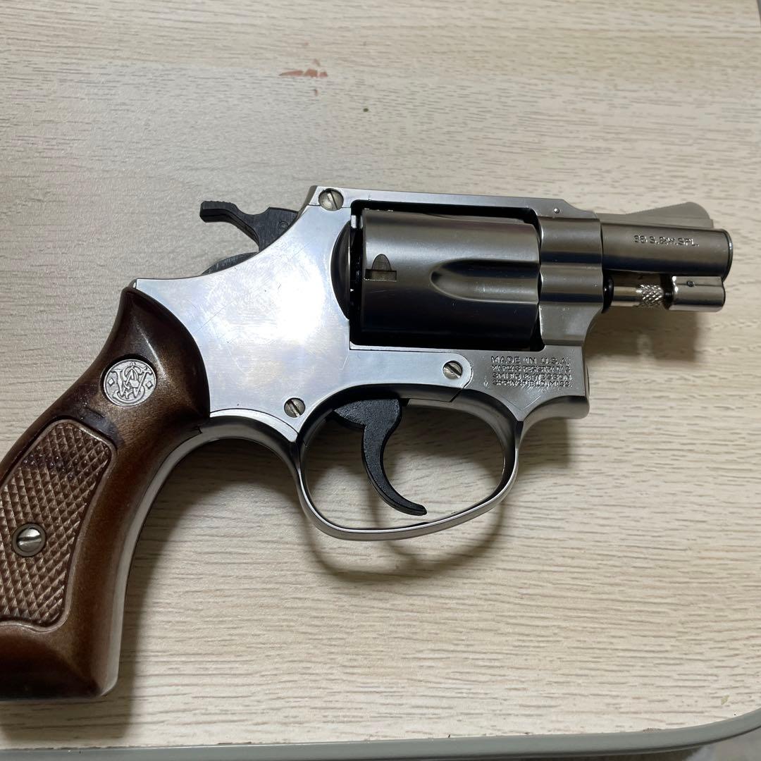 美品マルシンS&W M36 チーフスペシャル　メタルフィニッシュ