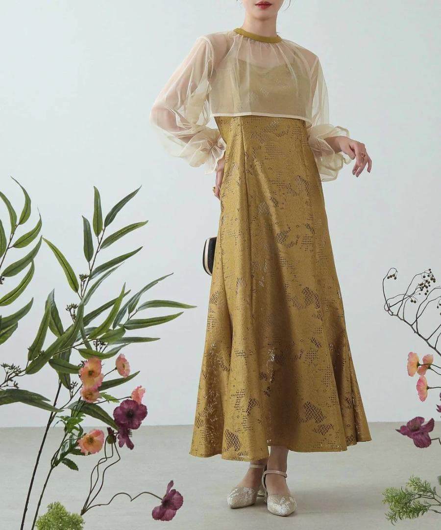 美品 kana カナ チュールボレロセット М パーティー オケージョン