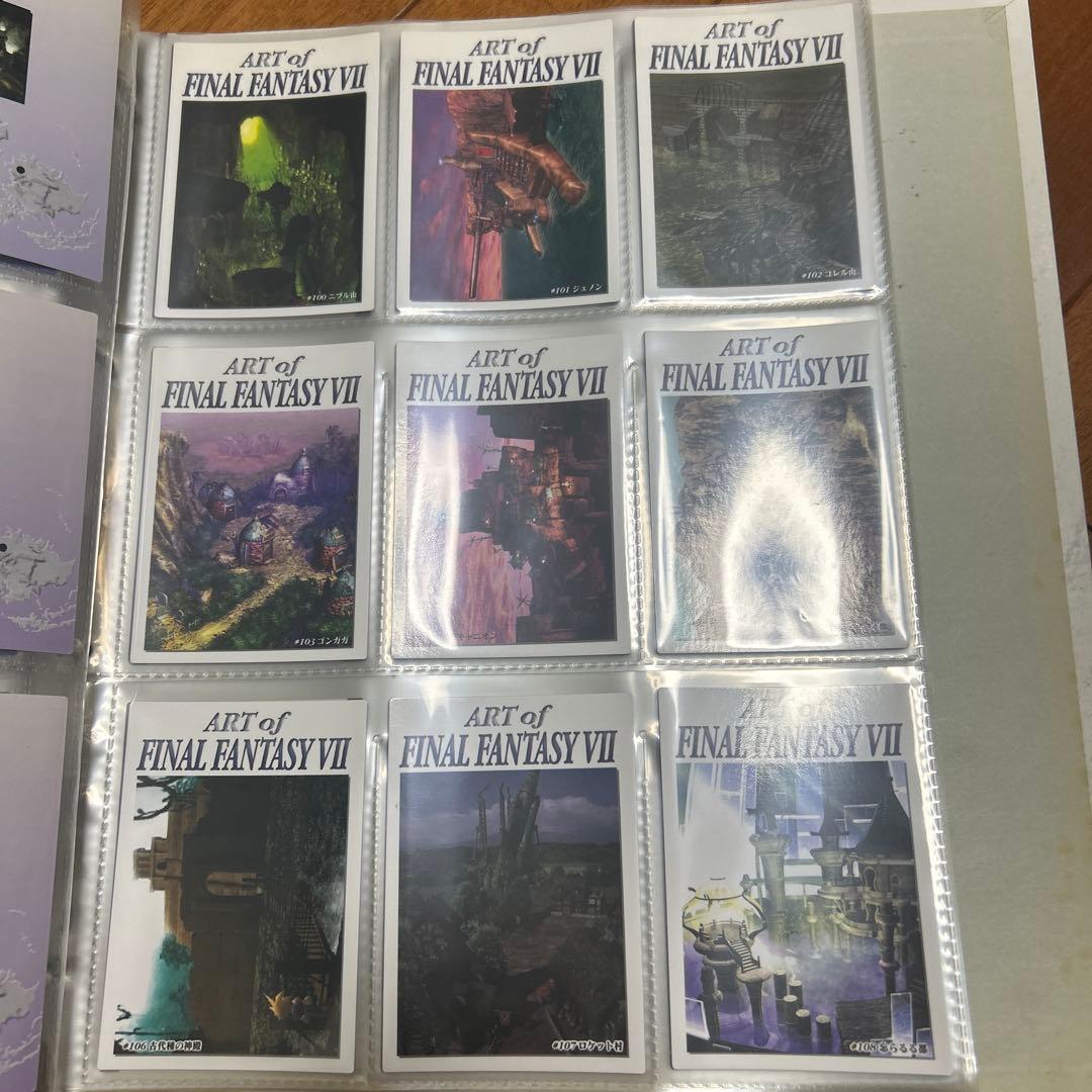 【初版】ファイナルファンタジー7 カードダス 140枚コンプリート　特典付