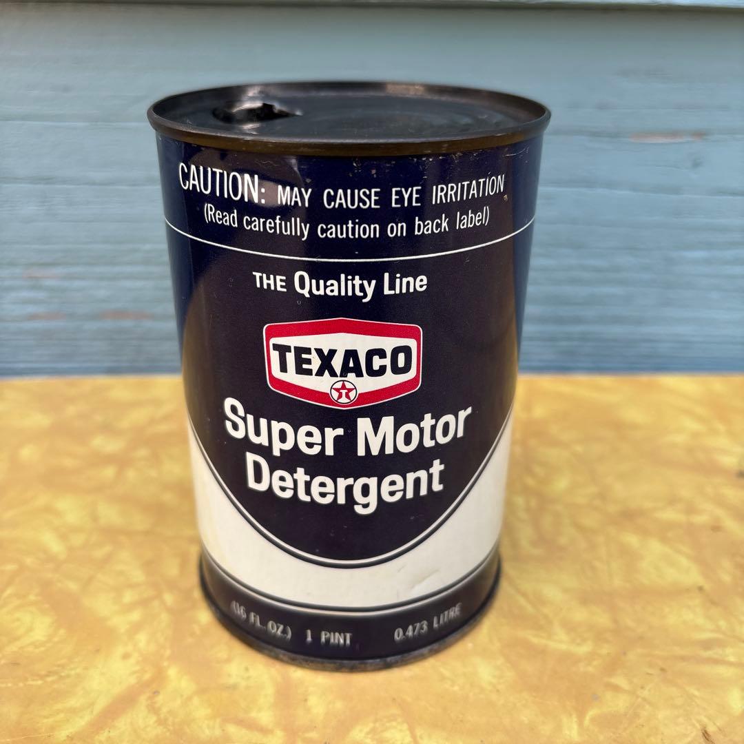 USA VINTAGE オイル缶 1pint TEXACOテキサコ - メルカリ