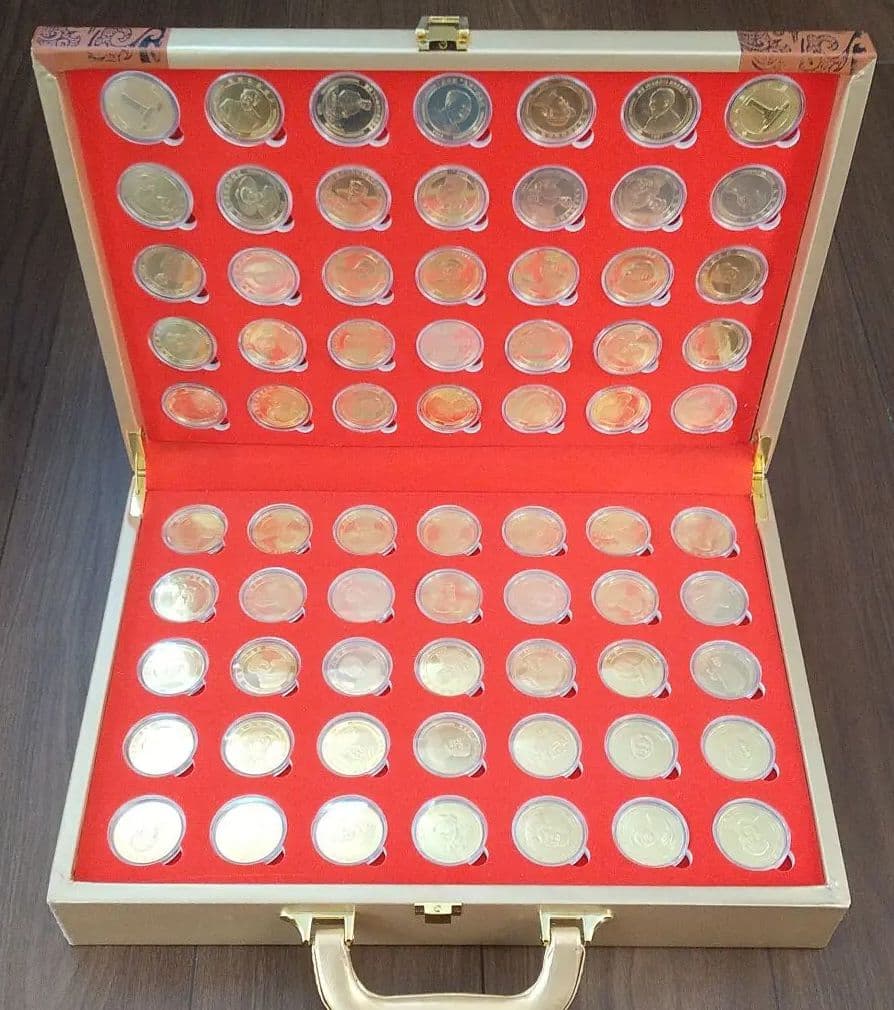 コイン·マニア必見!!/中国共産党95周年記念/中国毛沢東記念コイン