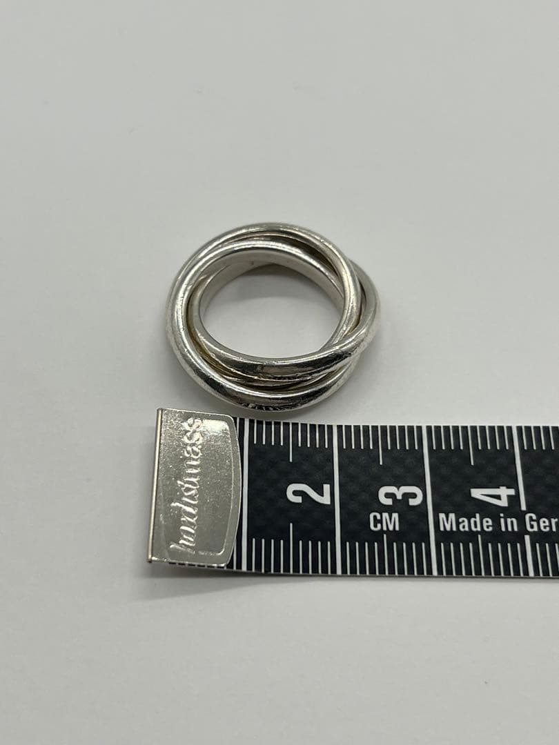 ティファニー TIFFANY トリニティリング 3連リング 12号 SV925