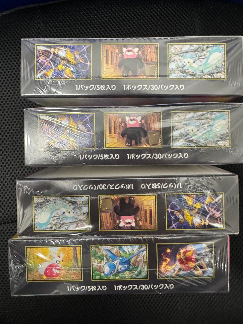 ポケモン メガシンフォニア4BOXセット 新品