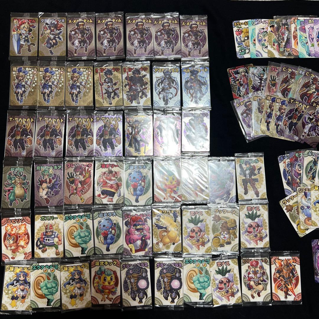 神羅万象チョコまとめ売り 90枚(未開封49枚開封済み41枚) - メルカリ