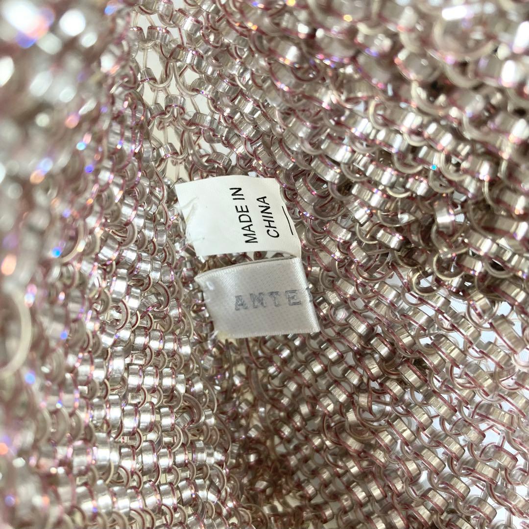 新品　アンテプリマ　ワイヤーバッグ　フラワービジュー　ハンドバッグ　PVC