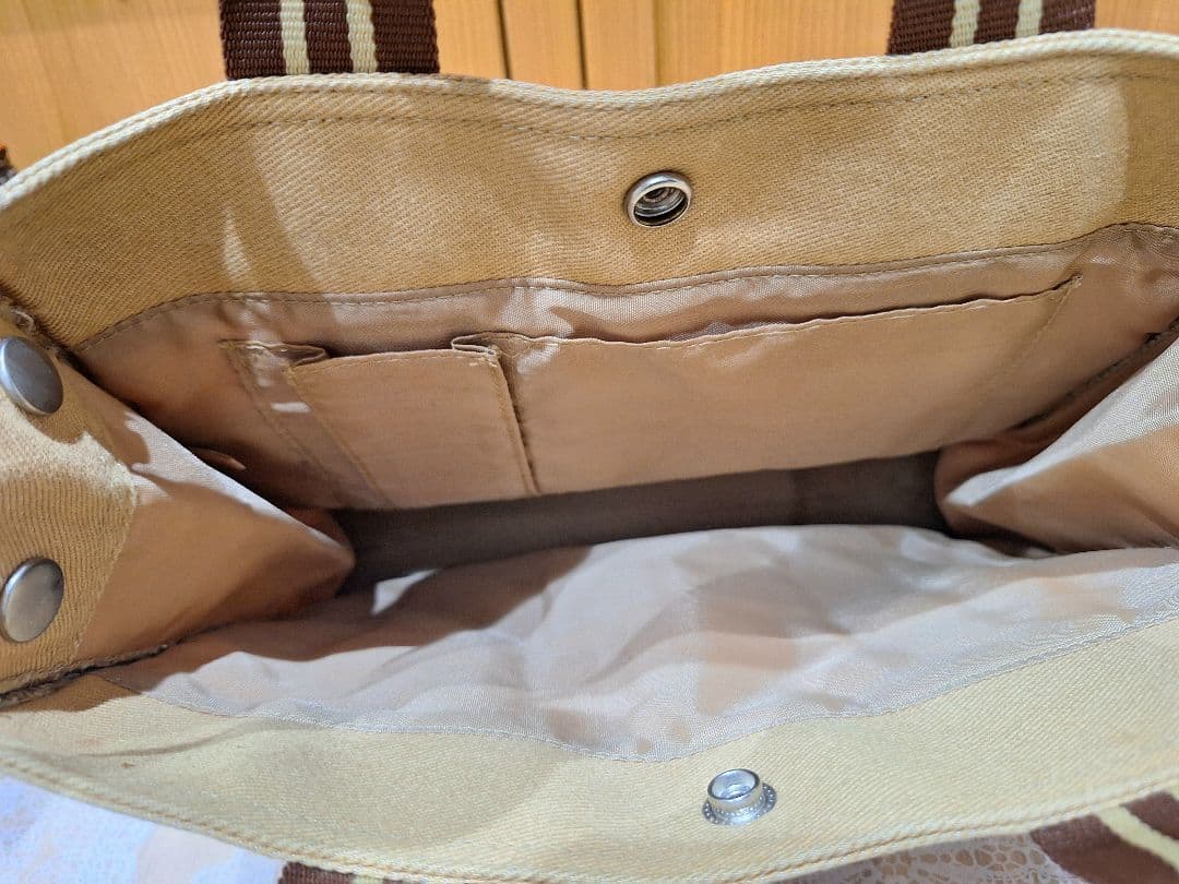 ハローキティ 2003 Vivitix トートバッグ 茶系 平成レトロ 激レア