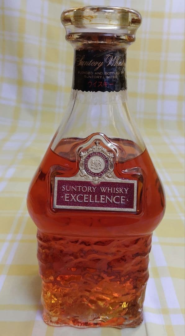 レトロ】サントリー エクセレンス 古酒 箱入り ウイスキー 豪華ボトル