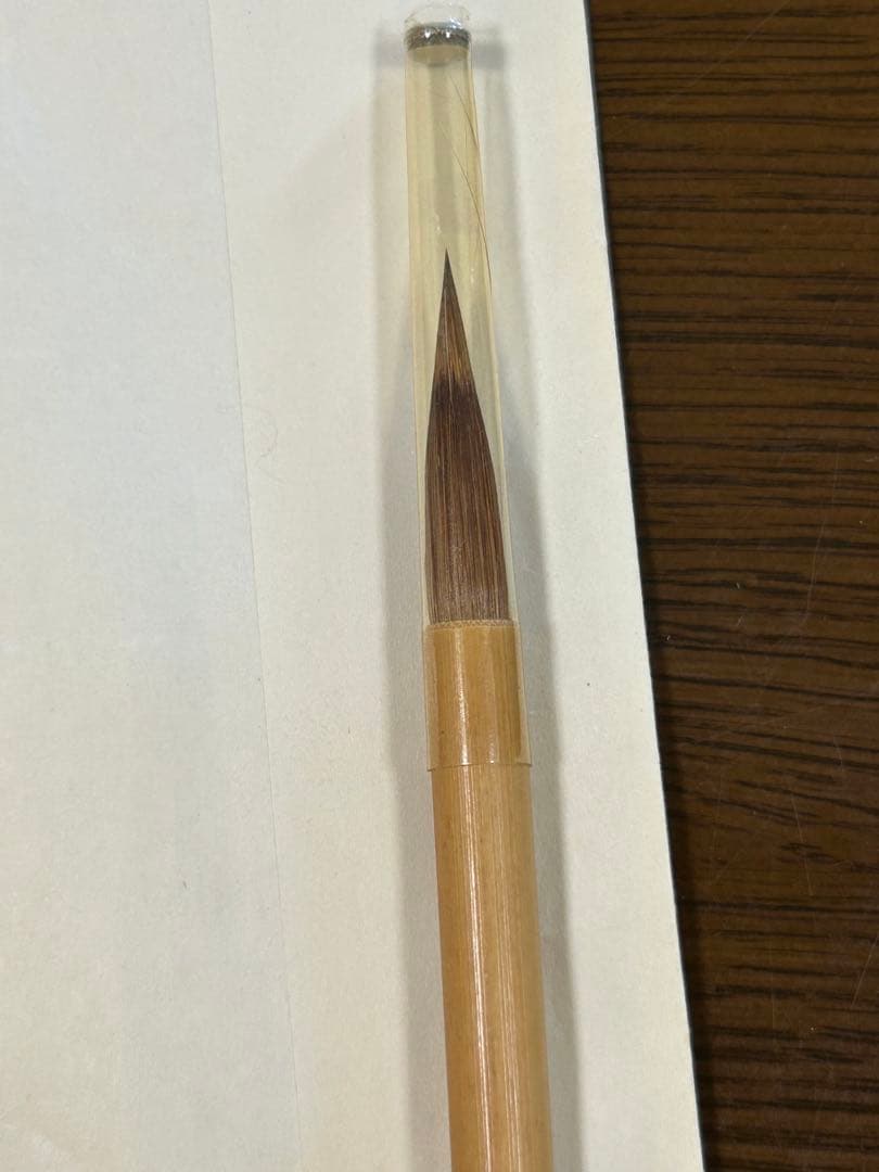 彫刻龍の石製硯&細筆