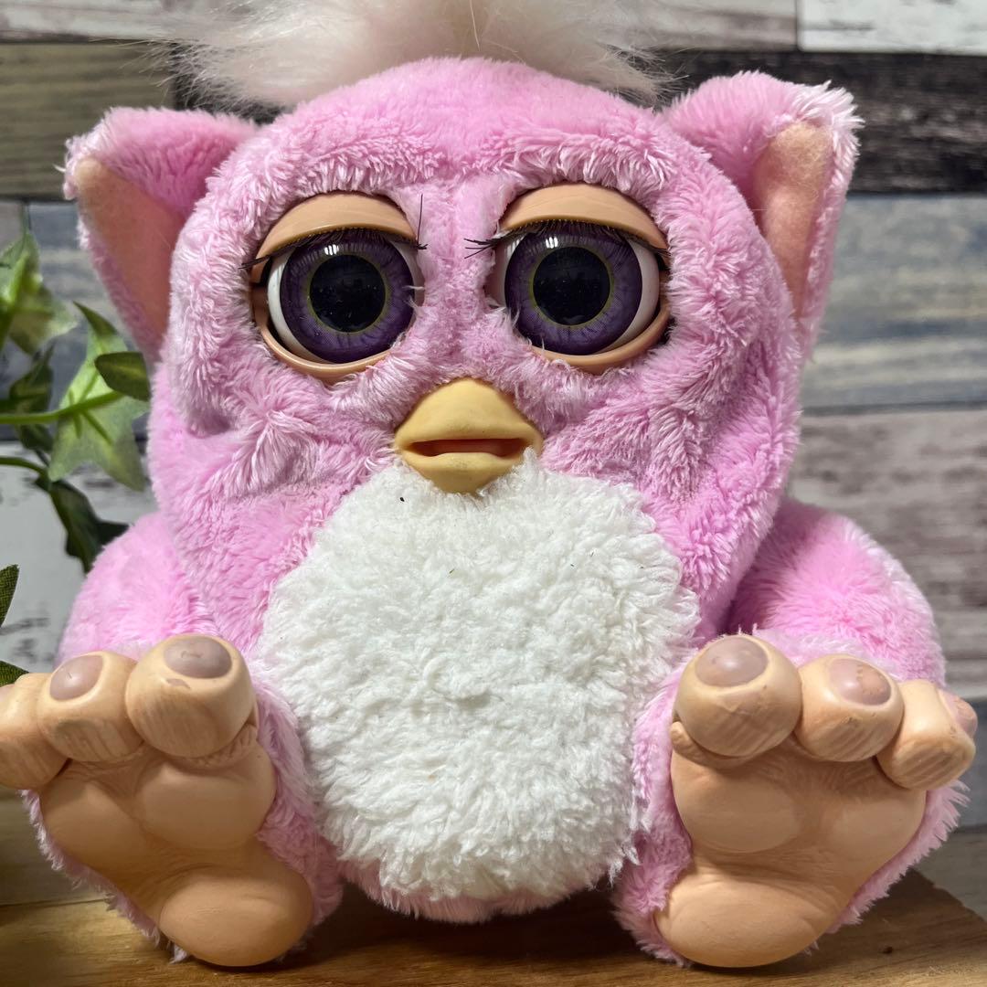 ファービー2　ベイビー ピンク　紫目　furby furby2　No.11