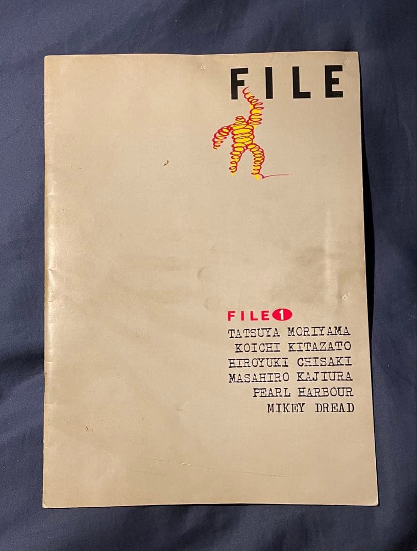 貴重 THE MODS 1983 FILE TOUR パンフレット 一風堂】