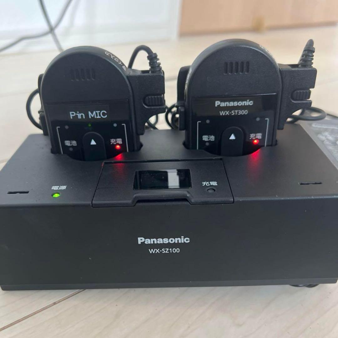 Panasonic ワイヤレスマイクベースステーションWX-ST100/300