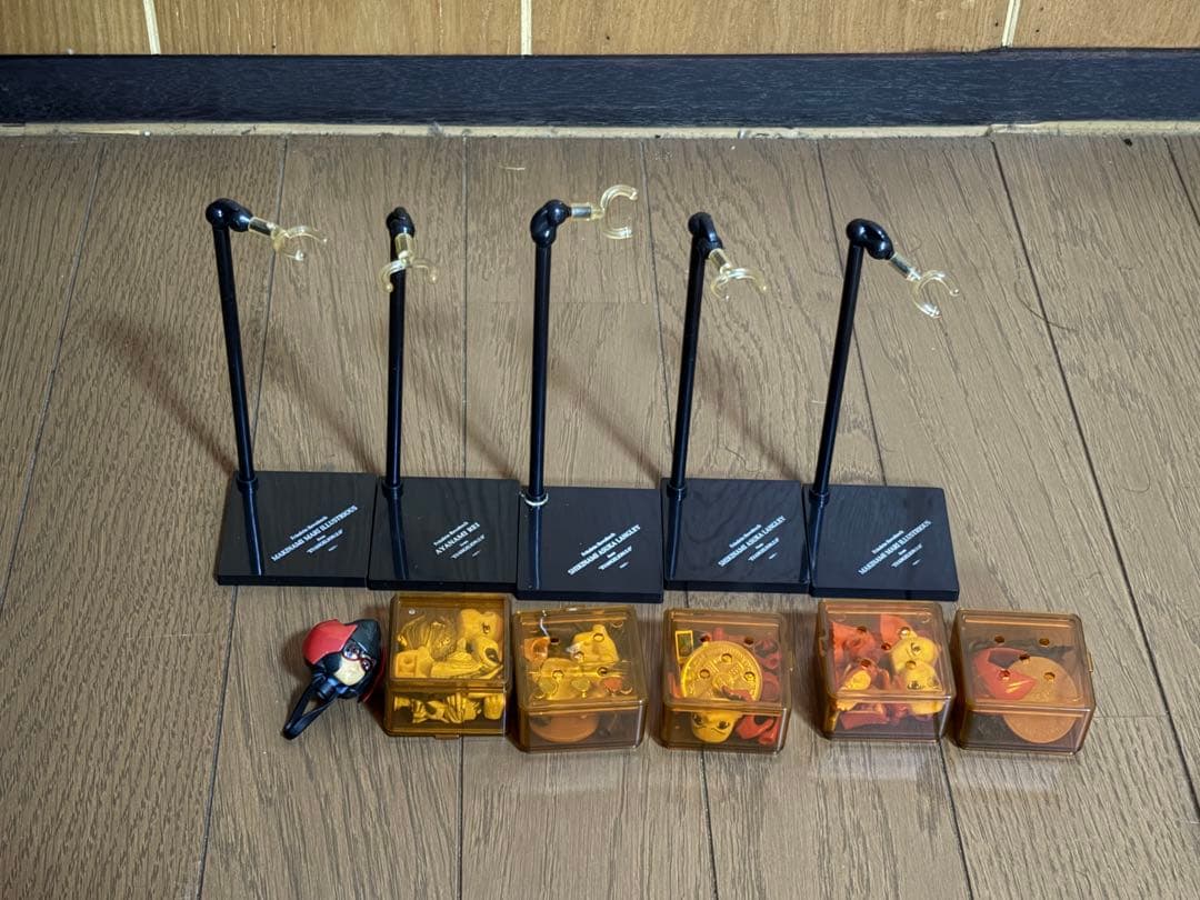 エヴァ、リボルテック5体、不明バイク2台セット