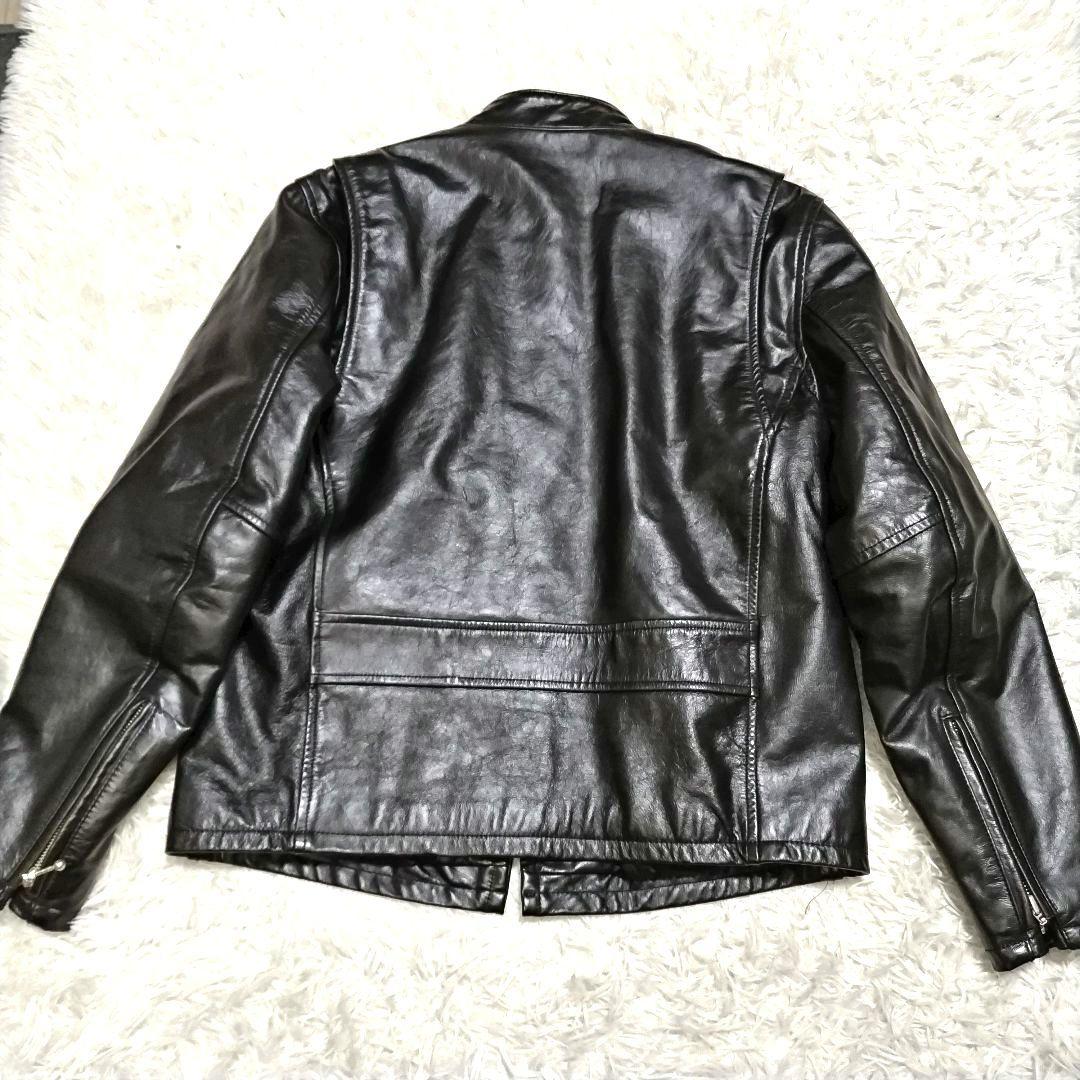 アヴィレックス ライダース カウレザー 牛革 シングルライダース