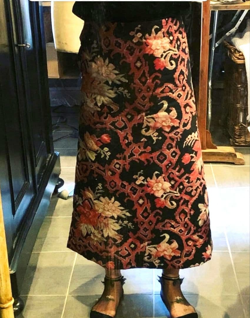 美品　スグリ sugri キルティング キルト ベスト スカート セットアップ