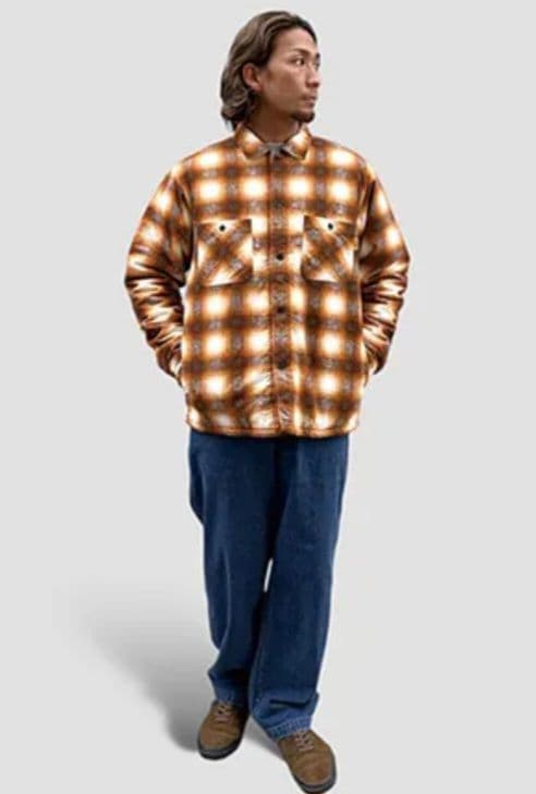 スタンダードカリフォルニア キルティングシャツジャケット　Mサイズ