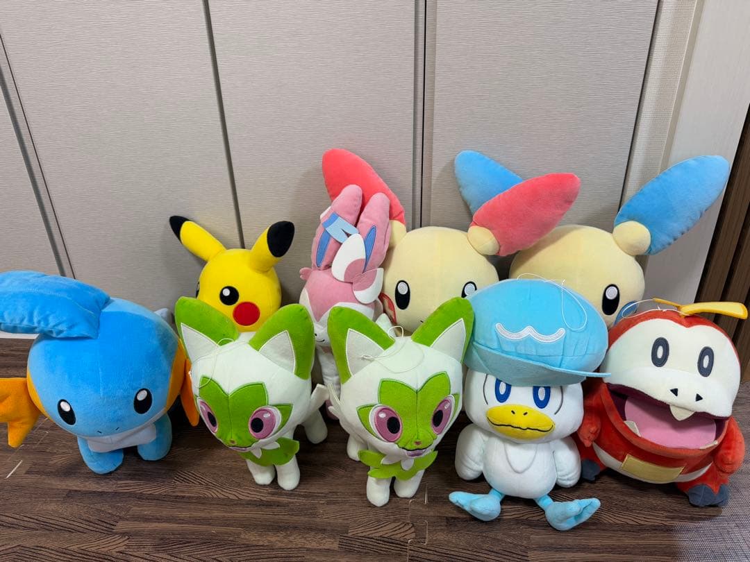 ポケモンプライズぬいぐるみ9種セット プライズ ポケモン ぬいぐるみ