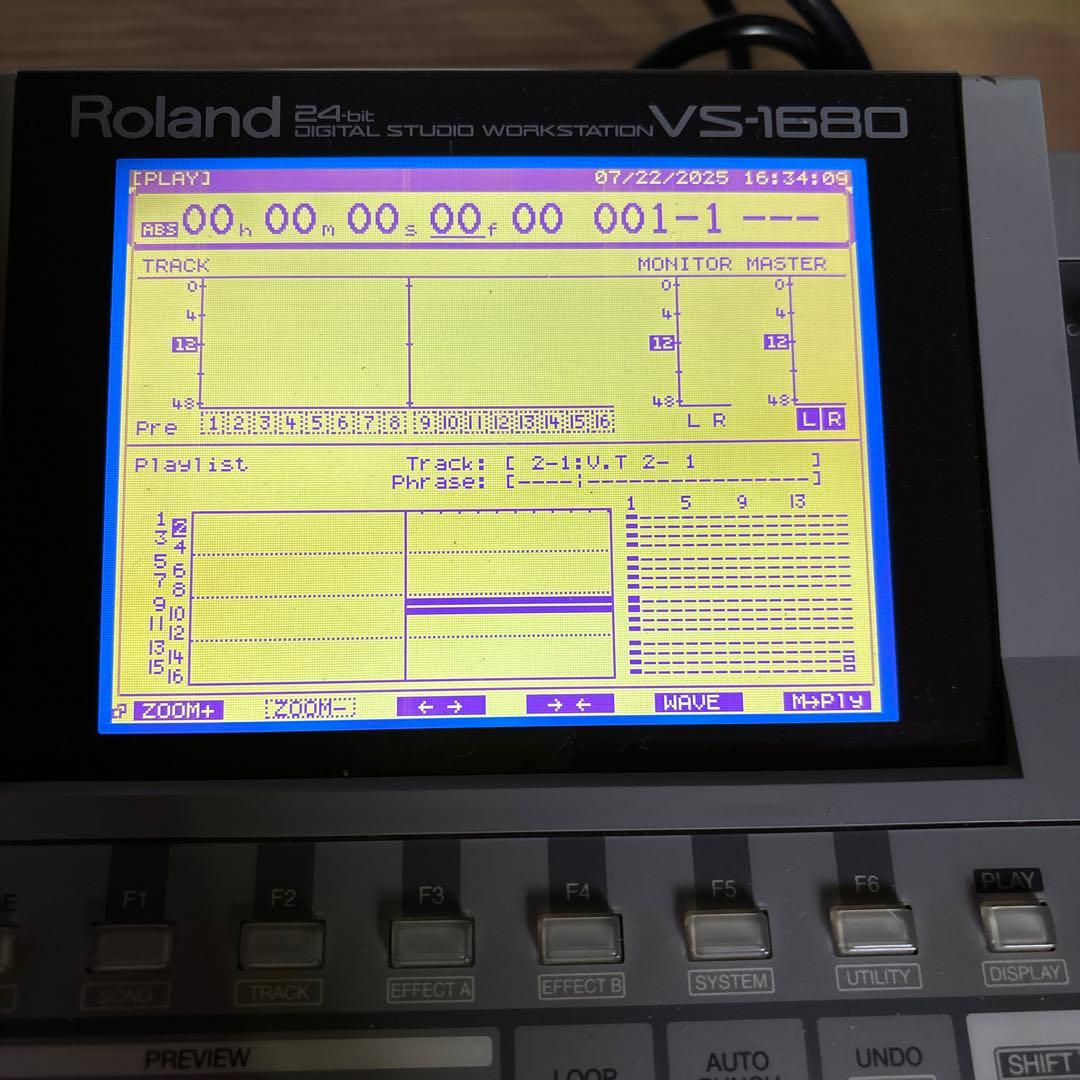 Roland VS-1680 MTR マルチトラックレコーダー【ジャンク扱い】