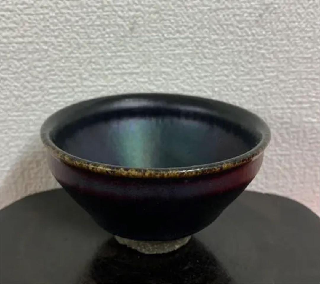 古美術　天目茶碗　時代物 MT2-7