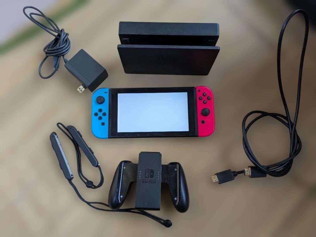 【限定特価】Switch本体セット動作良好 ブルー/ピンク 本体