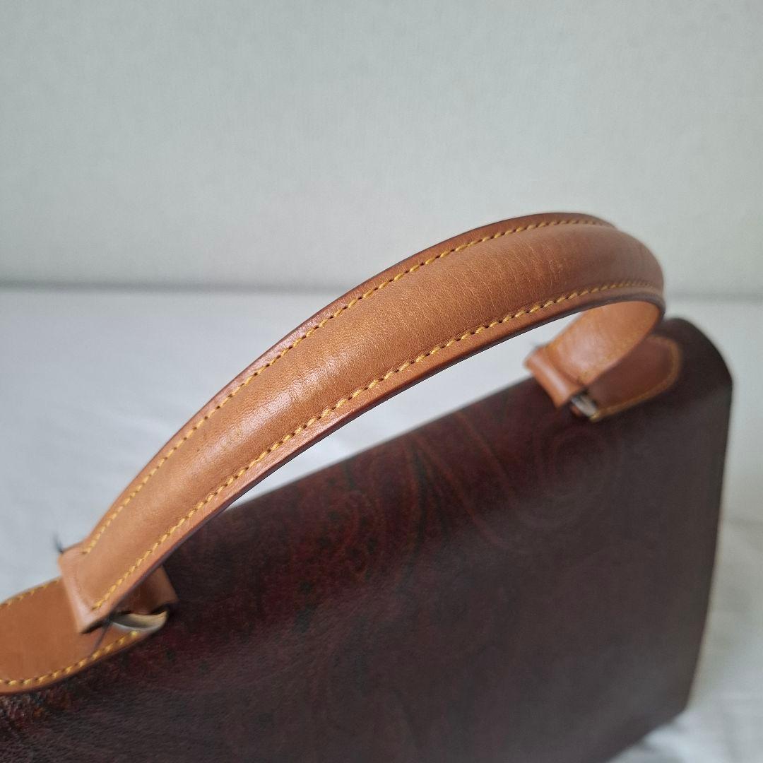 【美品】ETRO エトロ ハンドバッグ ショルダー 斜め掛け レディース