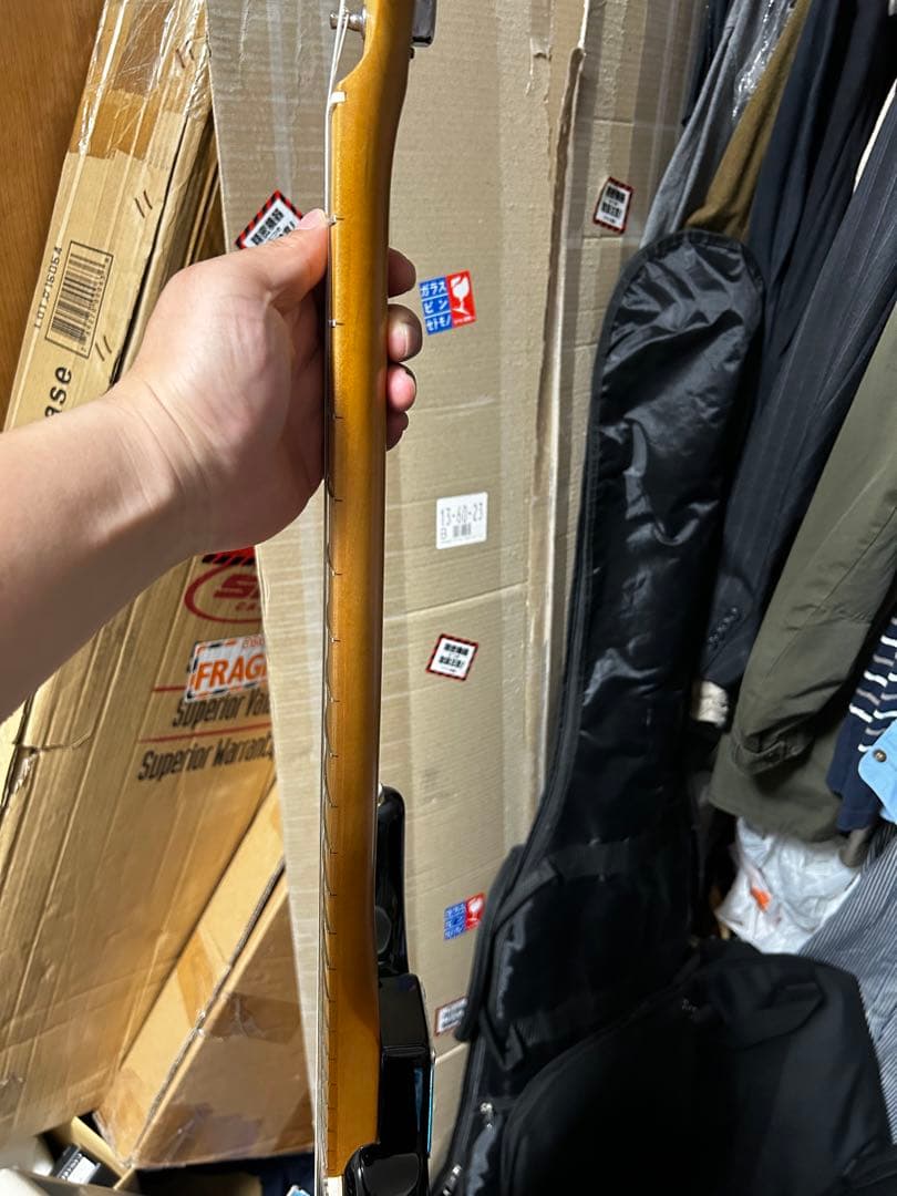 スクワイア　Stratocaster サンバースト