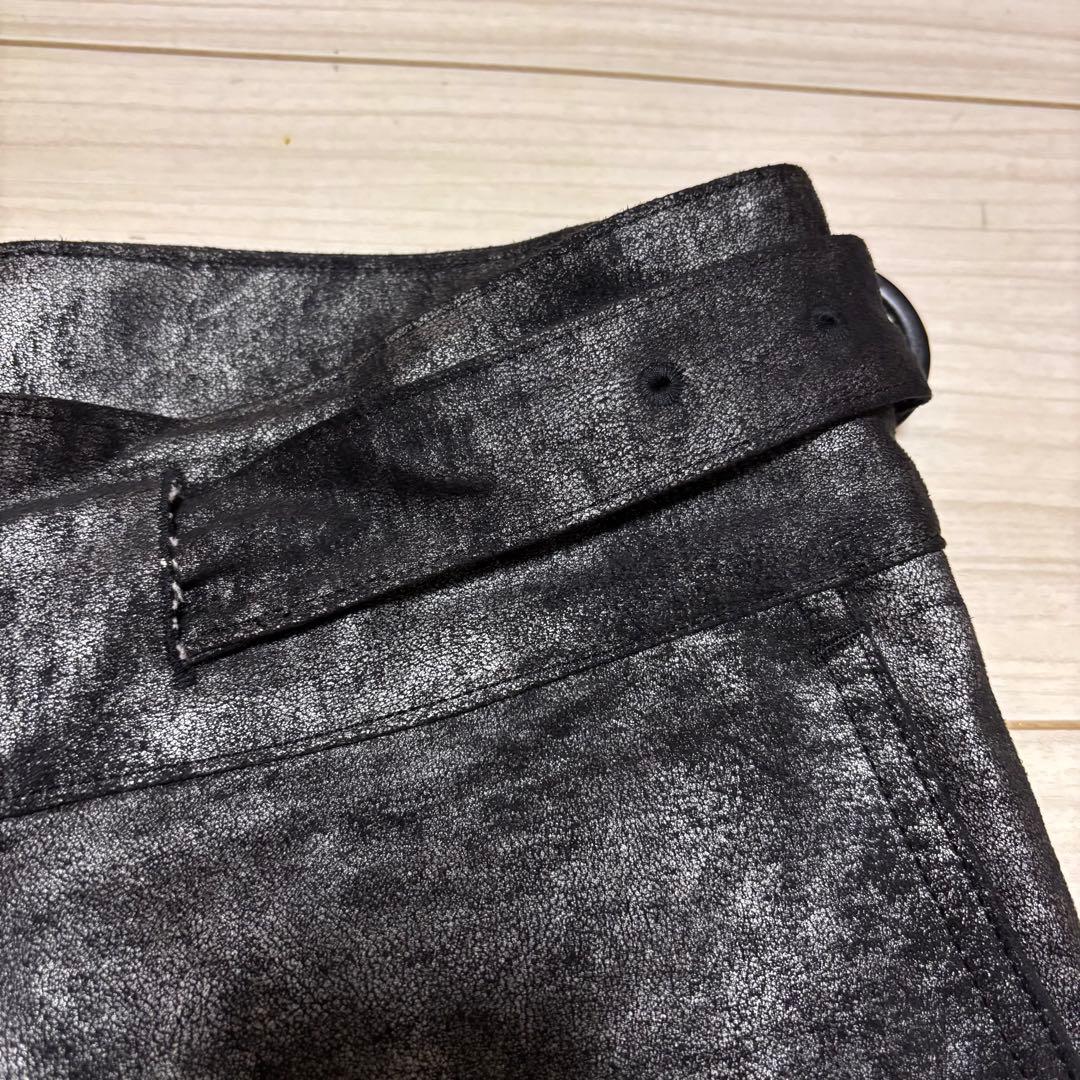 20-21FW JULIUS ユリウス サルエルデニムパンツ ブラック 1サイズ