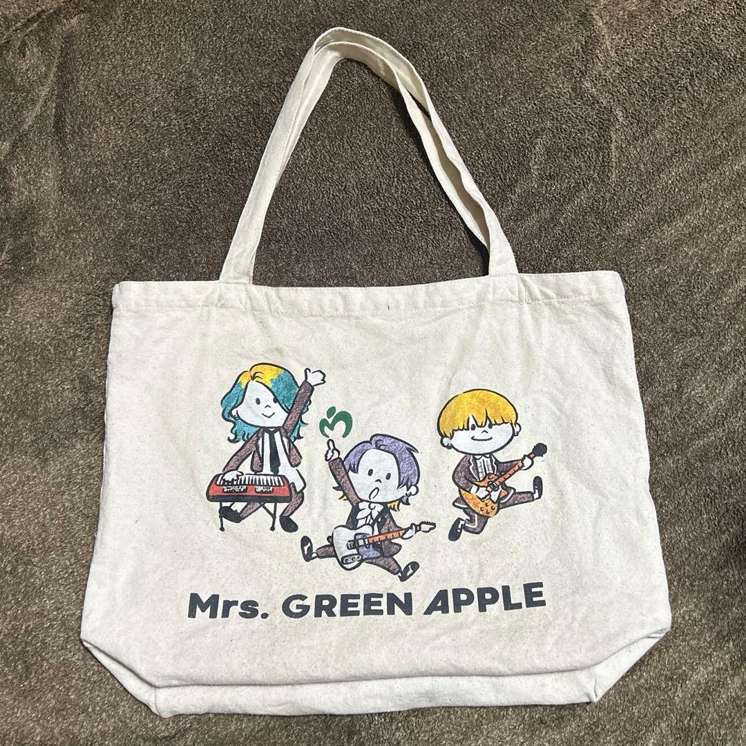 新品 Mrs. GREEN APPLE ミセス ゼンジン トートバッグ ミセスグリーン