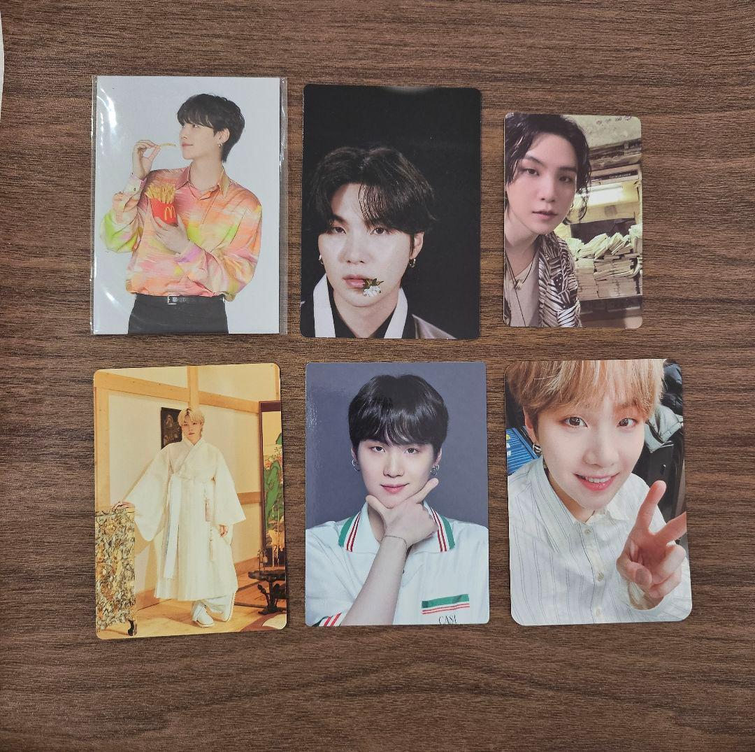 BTS AgustD SUGA ユンギ 特典 USA 限定 トレカ フォトカード