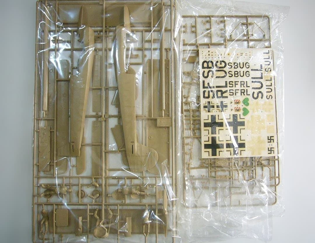 WWⅡ ドイツ軍用機 大型モデル GIGANT, STORCH 2個セット