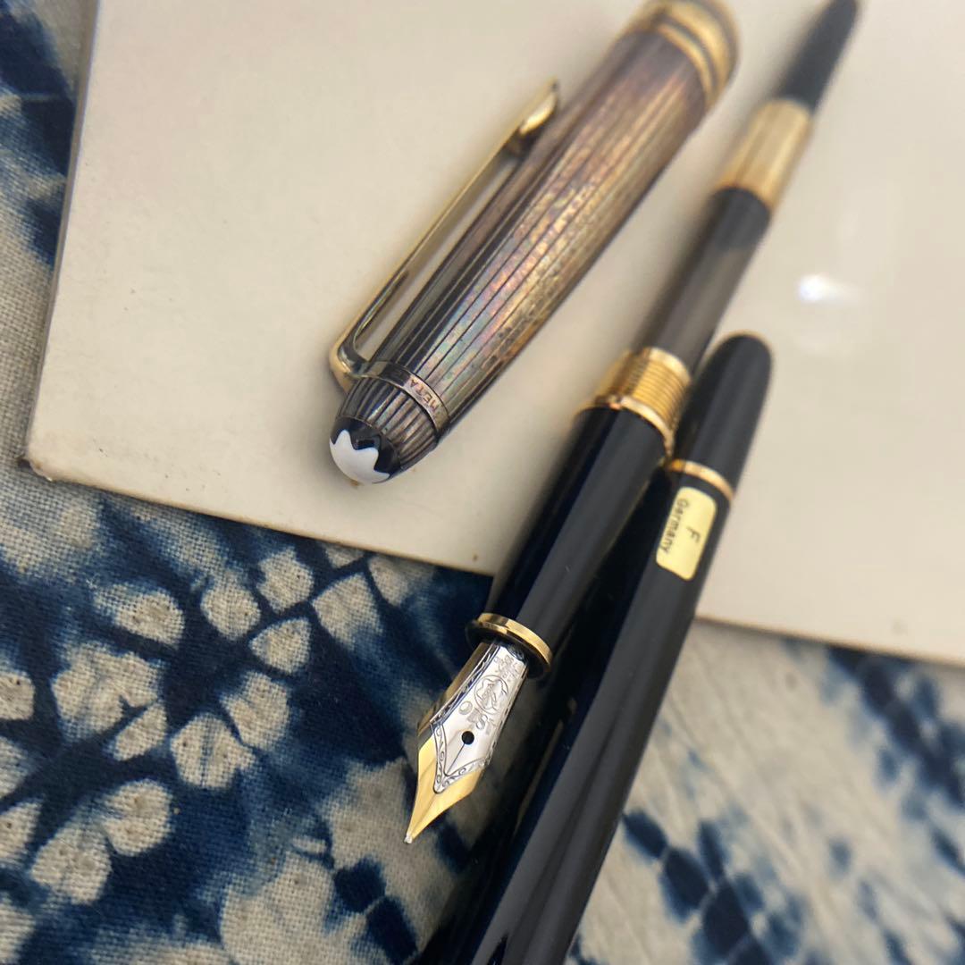 モンブラン the art of writing 18k925silver万年筆 - メルカリ