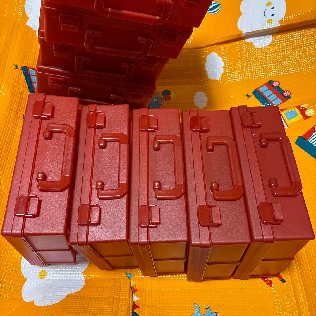 遊戯王 ゼアル デュエリストカードキャリングケース レッド 赤 10個セット